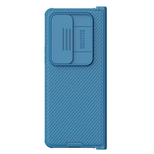 Заредете изображение във визуализатора на галерията – Nillkin CamShield Pro Case (simple) Samsung Galaxy Z Fold 4 cover with camera cover blue
