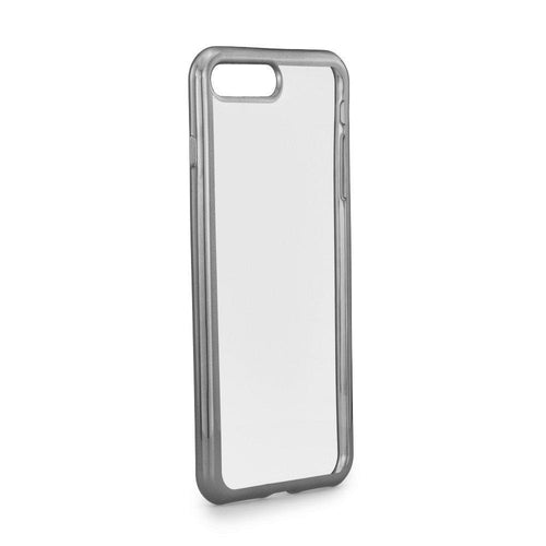 Electro jelly гръб за iPhone 7 plus / 8 plus черен - TopMag