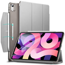 Заредете изображение във визуализатора на галерията – Esr ascend trifold case for ipad 4 2020 silver gray - TopMag
