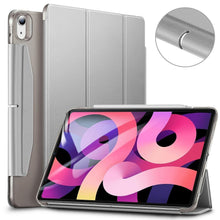 Заредете изображение във визуализатора на галерията – Esr ascend trifold case for ipad 4 2020 silver gray - TopMag
