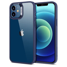 Заредете изображение във визуализатора на галерията – ESR Classic Hybrid for IPHONE 12 MINI blue transparent - TopMag

