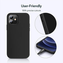 Заредете изображение във визуализатора на галерията – ESR Cloud case for Iphone 12 MINI black - TopMag
