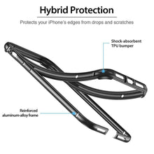 Заредете изображение във визуализатора на галерията – Esr edge guard рамка (бъмпер) за iPhone 11 ( 6.1 ) черен - TopMag
