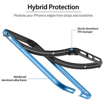 Заредете изображение във визуализатора на галерията – Esr edge guard рамка (бъмпер) за iPhone 11 ( 6.1 ) син - TopMag
