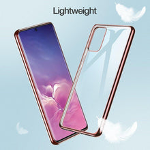 Заредете изображение във визуализатора на галерията – Esr essential crown гръб за samsung s20 plus розово-златен - TopMag
