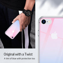 Заредете изображение във визуализатора на галерията – Esr ice shield гръб за iPhone 7 / 8 / SE 2020 червен-син - TopMag

