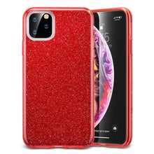 Заредете изображение във визуализатора на галерията – Esr makeup glitter гръб за iPhone 11 pro ( 5.8 ) червен - TopMag
