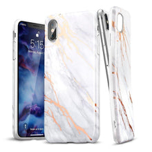 Заредете изображение във визуализатора на галерията – Esr marble гръб - iPhone x / xs сив-златен - TopMag
