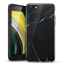 Заредете изображение във визуализатора на галерията – Esr marble гръб за iPhone 7 / 8 / SE 2020 черен - TopMag
