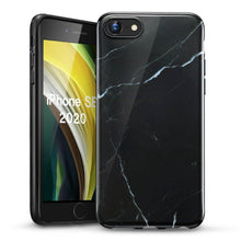 Заредете изображение във визуализатора на галерията – Esr marble гръб за iPhone 7 / 8 / SE 2020 черен - TopMag
