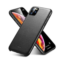 Заредете изображение във визуализатора на галерията – Esr metro кожен гръб за iPhone 11 ( 6.1 ) черен - TopMag
