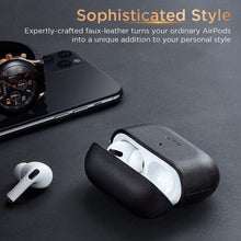 Заредете изображение във визуализатора на галерията – Esr metro leather калъф airpods pro черен - TopMag

