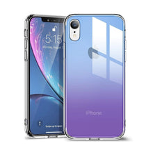 Заредете изображение във визуализатора на галерията – Esr mimic гръб за iPhone xr лилав-син - TopMag
