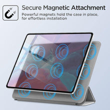 Заредете изображение във визуализатора на галерията – Esr rebound magnetic калъф за ipad pro ( 12.9" ) 2018 / 2020 сребърен-сив - TopMag
