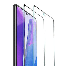Заредете изображение във визуализатора на галерията – Esr screen shield tempered glass 2 pack for samsung note 20 black - TopMag
