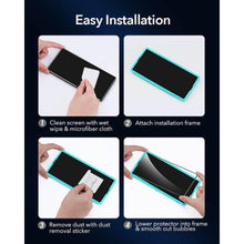 Заредете изображение във визуализатора на галерията – Esr screen shield tempered glass 2 pack for samsung note 20 black - TopMag
