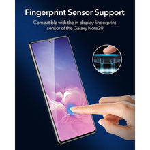 Заредете изображение във визуализатора на галерията – Esr screen shield tempered glass 2 pack for samsung note 20 black - TopMag
