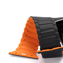 Заредете изображение във визуализатора на галерията – Dux Ducis Strap (Armor Version) Strap for Apple Watch SE, 8, 7, 6, 5, 4, 3, 2, 1 (41, 40, 38 mm) Magnetic Silicone Band Bracelet Black Orange
