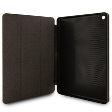 Заредете изображение във визуализатора на галерията – Karl Lagerfeld KLFC10SAKHPKK iPad 10.2" Folio Magnet Allover Cover black/black Saffiano Monogram Ikonik
