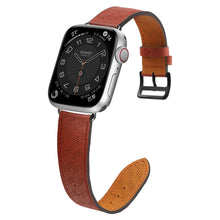 Заредете изображение във визуализатора на галерията – Strap Leather Leather strap for Apple Watch Ultra, SE, 8, 7, 6, 5, 4, 3, 2, 1 (49, 45, 44, 42 mm) band bracelet red
