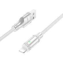 Заредете изображение във визуализатора на галерията – Borofone Cable BU40 Advantage - USB to Lightning - 2,4A 1,2 metres grey
