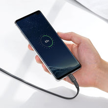 Заредете изображение във визуализатора на галерията – Ugreen flat USB cable - USB Type C Quick Charge 3 A 2 m black (US332 70637)
