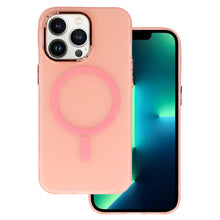 Заредете изображение във визуализатора на галерията – Magnetic Frosted Case for Iphone 14 Plus Pink
