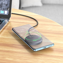Заредете изображение във визуализатора на галерията – Borofone Wireless induction charger BQ23 Sufficient 15W black

