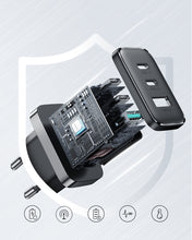 Заредете изображение във визуализатора на галерията – Joyroom JR-TCF10 fast charger 2x USB-C USB-A 32W - black
