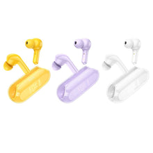 Заредете изображение във визуализатора на галерията – HOCO bluetooth earphones Bright true ENC EW39 yellow
