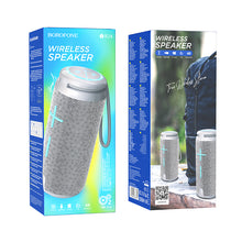 Заредете изображение във визуализатора на галерията – Borofone Portable Bluetooth Speaker BR24 Fashion grey
