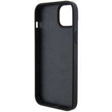 Заредете изображение във визуализатора на галерията – Original Case GUESS Croco Triangle Metal Logo hardcase GUHCP15SPCRTHCK for Iphone 15 black
