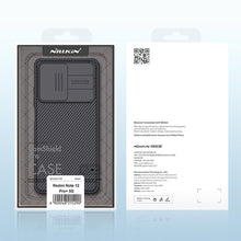 Заредете изображение във визуализатора на галерията – Nillkin CamShield Pro Case case for Xiaomi Redmi Note 12 Pro+ cover with camera cover black
