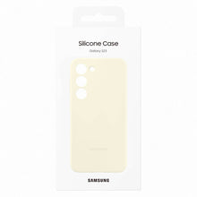 Заредете изображение във визуализатора на галерията – Samsung Silicone Cover case for Samsung Galaxy S23 silicone cover cotton (EF-PS911TUEGWW)
