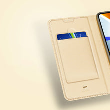 Заредете изображение във визуализатора на галерията – Dux Ducis Skin Pro case for Oppo Reno 8 flip cover card wallet stand black
