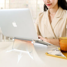 Заредете изображение във визуализатора на галерията – Ugreen adjustable stand laptop stand silver (LP230)
