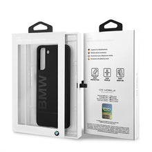 Заредете изображение във визуализатора на галерията – Original Case BMW - Hard Case Silicone Signature Logo BMHCS21MSLBLBK - Samsung S21 Plus Galaxy G996 Black
