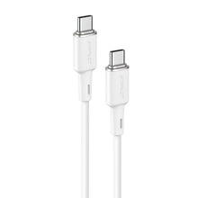 Заредете изображение във визуализатора на галерията – Acefast cable type c to type c 3a pd60w c2-03 silicone 1,2m white
