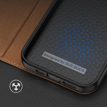 Заредете изображение във визуализатора на галерията – Dux Ducis Skin X2 case for iPhone 14 Pro Max case with magnetic flap brown

