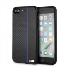 Заредете изображение във визуализатора на галерията – Etui hardcase BMW BMHCI8LCAPNBK iPhone 7 /8 Plus navy/niebieski Carbon
