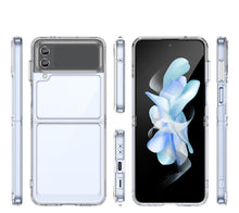 Заредете изображение във визуализатора на галерията – Outer Space Case for Samsung Galaxy Z Flip 3 cover with a flexible frame black
