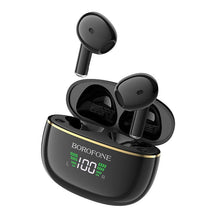 Заредете изображение във визуализатора на галерията – Borofone TWS Bluetooth Earphones BW30 Cheerful Black
