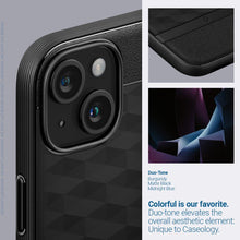 Заредете изображение във визуализатора на галерията – CASEOLOGY PARALLAX MAG MAGSAFE IPHONE 15 MATTE BLACK
