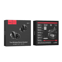 Заредете изображение във визуализатора на галерията – Hoco wireless headset stereo tws ew17 amusement black - TopMag
