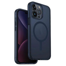 Заредете изображение във визуализатора на галерията – Uniq LifePro Xtreme Magclick Charging case for iPhone 15 Pro - dark blue
