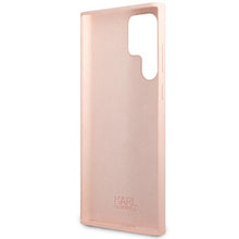 Заредете изображение във визуализатора на галерията – Karl Lagerfeld KLHCS23LSNIKBCP Sam S23 S918 Ultra hardcase pink/pink Silicone Ikonik
