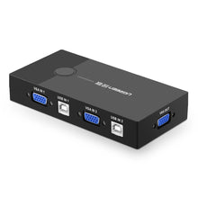 Заредете изображение във визуализатора на галерията – Ugreen 30357 KVM switch - black

