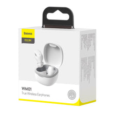 Заредете изображение във визуализатора на галерията – BASEUS Encok True Wireless Earphones WM01 Plus Plus White NGWM010002
