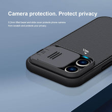 Заредете изображение във визуализатора на галерията – Nillkin CamShield Pro PC+TPU Case for Iphone 14 Pro Max purple
