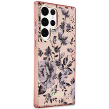 Заредете изображение във визуализатора на галерията – Guess GUHCS23LHCFWSP S23 Ultra S918 pink/pink hardcase Flower Collection
